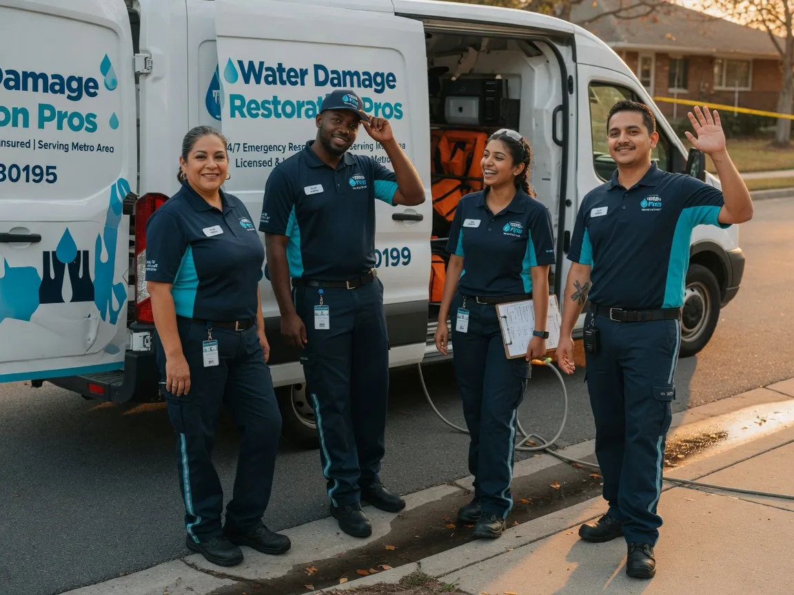 Water Damage Restoration company in Mekinock, ND