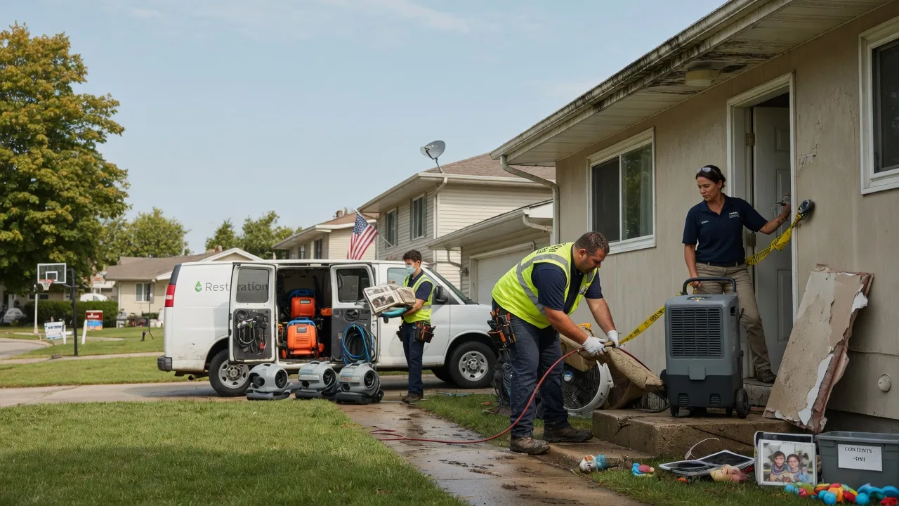 Water Damage Restoration in Mekinock, ND near me